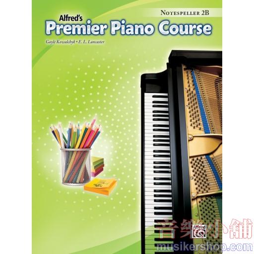 Alfred's Premier Piano Course, Notespeller 2B