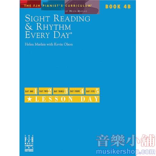 Sight Reading & Rhythm Every Day®, Book 4B