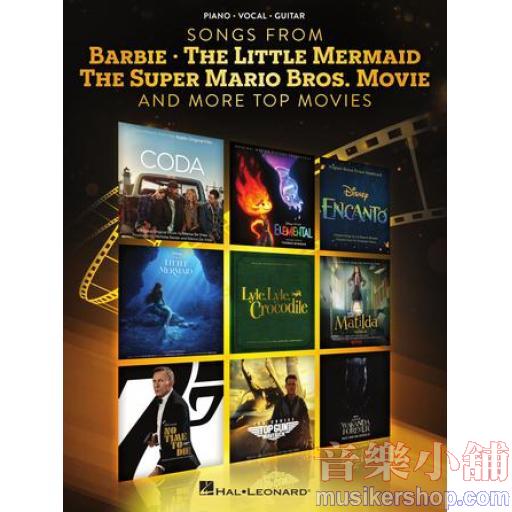 Songs From BARBIE, THE LITTLE MERMAID, THE SUPER MARIO BROS. MOVIE and More Top Movies P/V/G