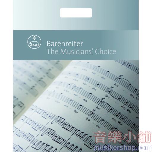 New Barenreiter plastic bags