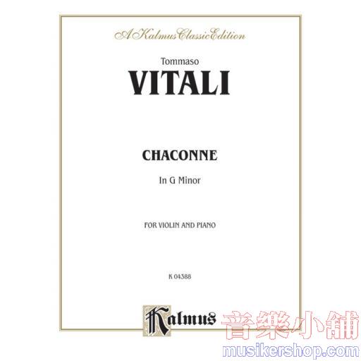 Violin - Vitali:Chaconne in G Minor