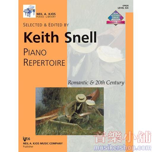 Piano Repertoire: Romantic & 20th Century, Level 6