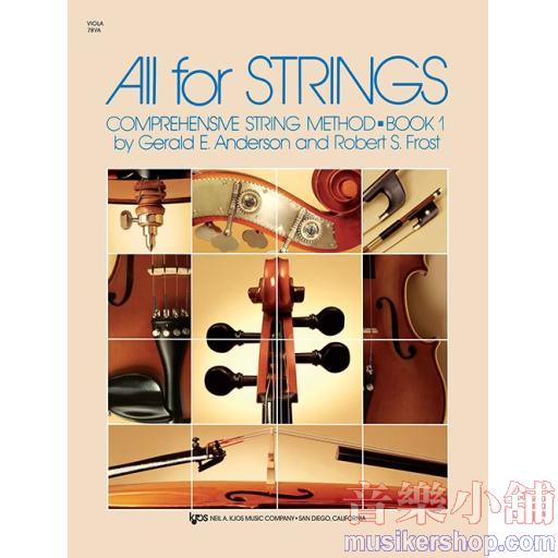 All For Strings Book 1-Viola