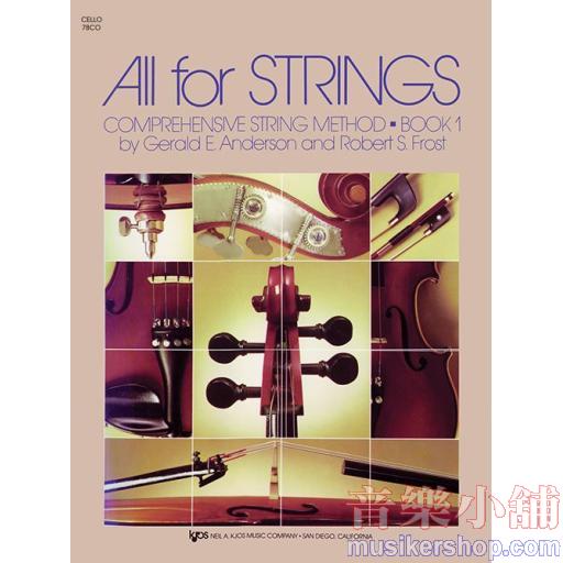 All For Strings Book 1 - Cello
