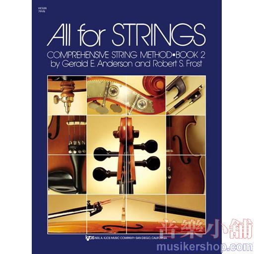 All For Strings Book 2 - Violin