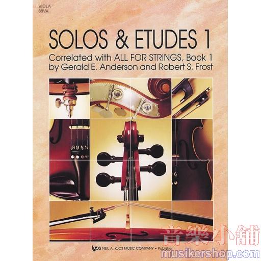 Solos & Etudes 1 - Viola