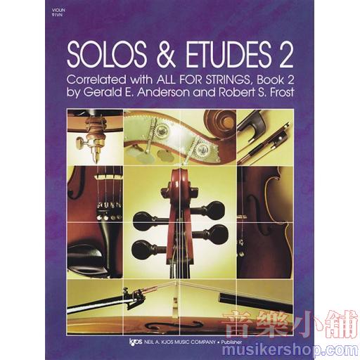 Solos & Etudes 2 - Violin