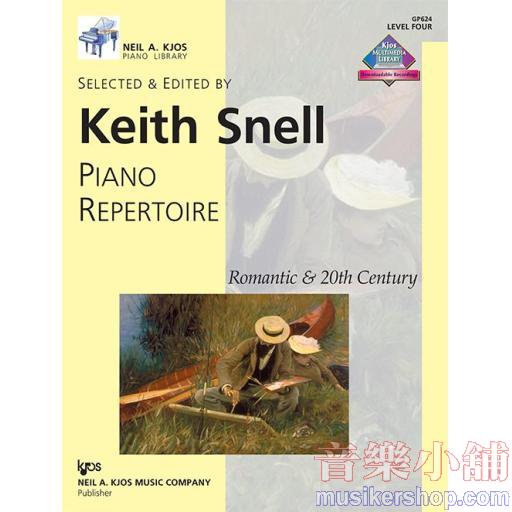 Piano Repertoire: Romantic & 20th Century, Level 4