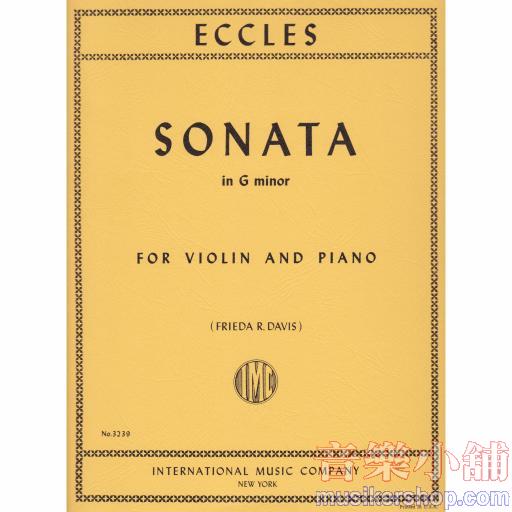 Sonata in G Minor for Violin and Piano