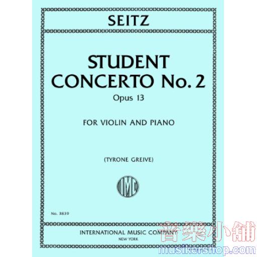 Student Concerto No. 2 in G Major, Op. 13