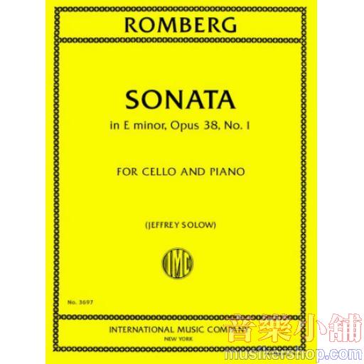 Sonata in E minor, Op. 38, No. 1