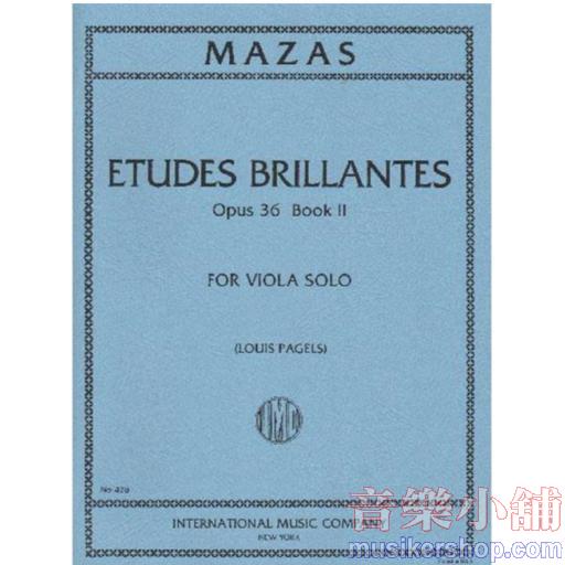 Etudes Brillantes, Opus 36, Bk. 2
