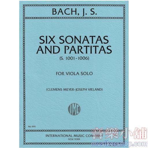 Six VIOLIN Sonatas and Partitas, S. 1001-1006 (VIELAND, Joseph)