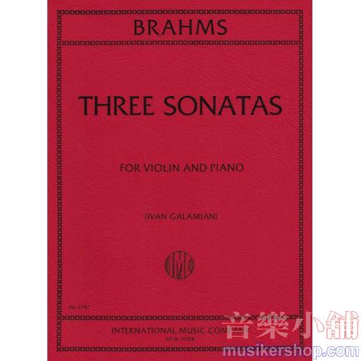Three Sonatas, Opus 78, 100, 108 (GALAMIAN, Ivan)