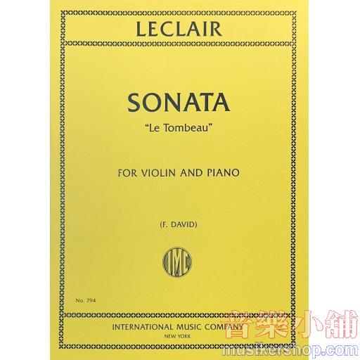 Sonata in C minor "Le Tombeau"
