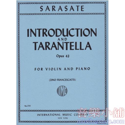 Introduction & Tarantella, Opus 43 (FRANCESCATTI, Zino)