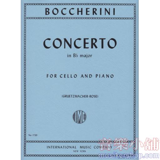 Concerto in B flat major (GRÜTZMACHER, Friedrich , ROSE, Leonard)