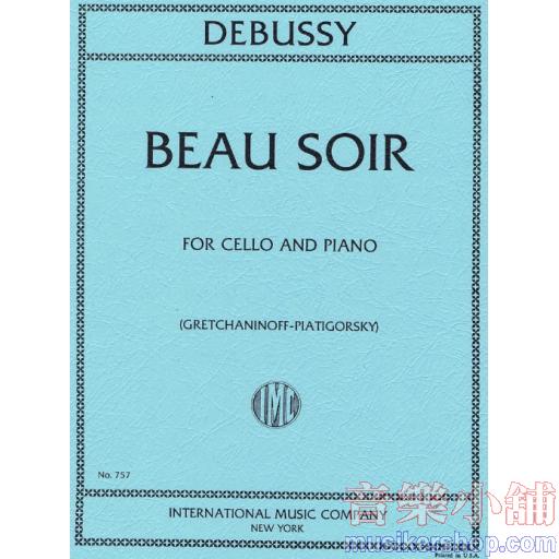 Beau Soir (PIATIGORSKY, Gregor)