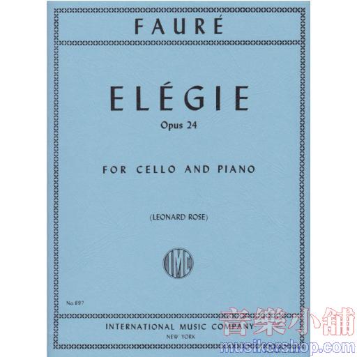 Elègie, Opus 24 (ROSE, Leonard)