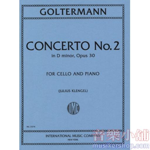 Concerto No. 2 in D minor, Opus 30 (KLENGEL, Julius )