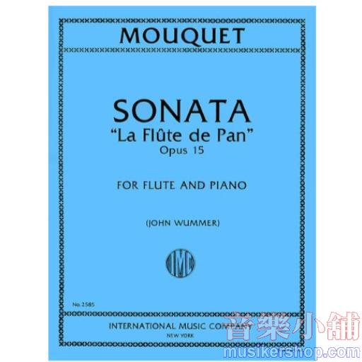 Jules Mouquet : Sonata ＂La Flûte de Pan＂, Op. 15 Flute and Piano