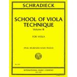 School of Viola Technique, Volume III