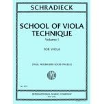 School of Viola Technique, Volume I