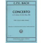 Concerto in A minor, H. 432 (Wq. 170)