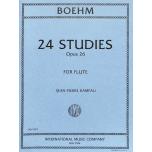 Böhm : 24 Etudes Caprices Op. 26 (Rampal) Edited b...