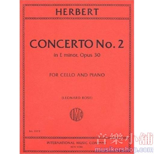 Victor Herbert : Concerto No. 2 in E major, Op. 30