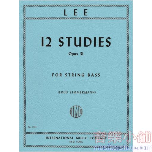 12 Studies, Opus 31 (ZIMMERMANN, Fred)