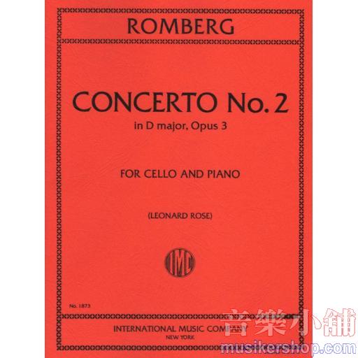 Concerto No. 2 in D major, Opus 3 (ROSE, Leonard)