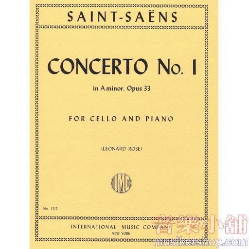Concerto No. 1 in A minor, Opus 33