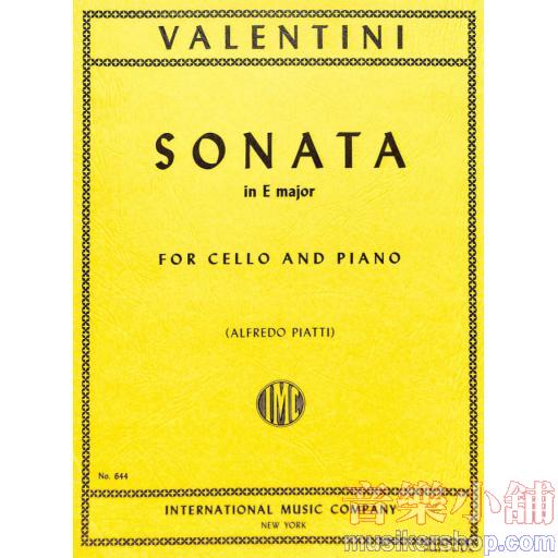 Sonata in E major