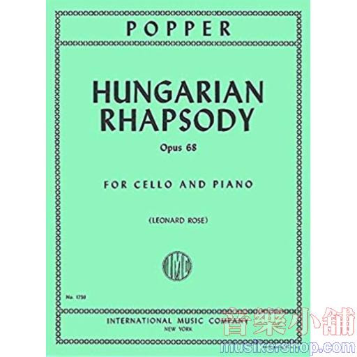 Hungarian Rhapsody, Opus 68