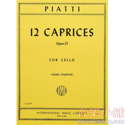 12 Caprices, Opus 25