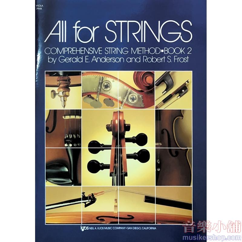All For Strings Book 2 - Viola
