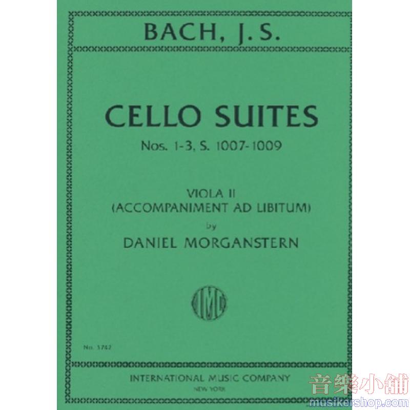 Cello Suites 1-3 FOR VIOLA SOLOFOR VIOLA SOLO