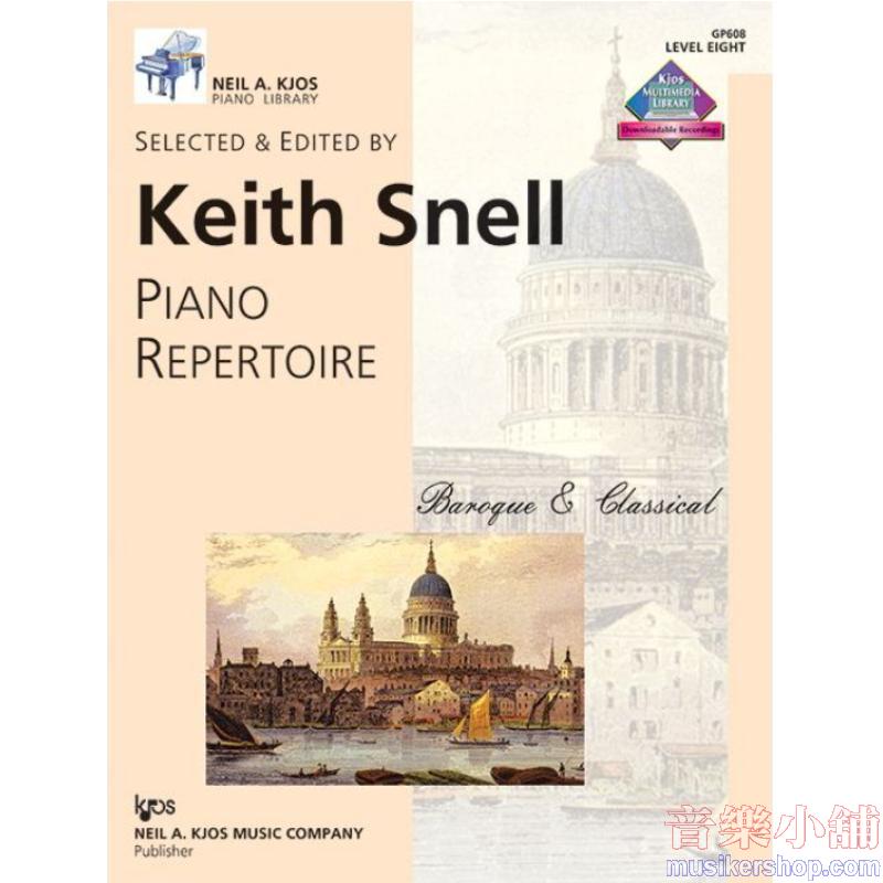 Piano Repertoire: Baroque/Classical Level 8