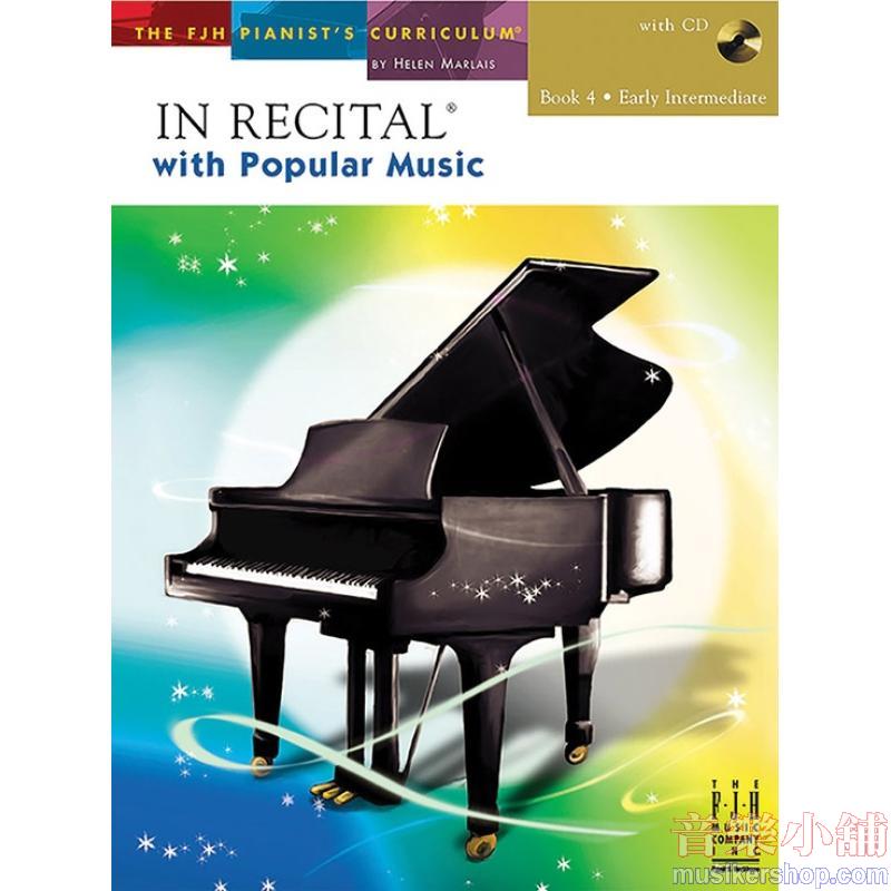In Recital with Popular Music, Book 4