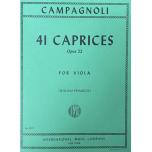 Campagnoli : 41 Caprices Op. 22 (PRIMROSE, William...