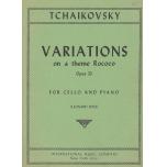 Tchaikovsky : Variations on a Rococo Theme Op. 33