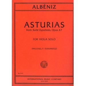 Albéniz：Asturias Op. 47 FOR VIOLA SOLO