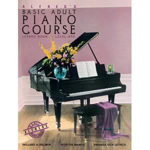 【含CD】Alfred's Basic Adult Piano Course: Lesson Book 1