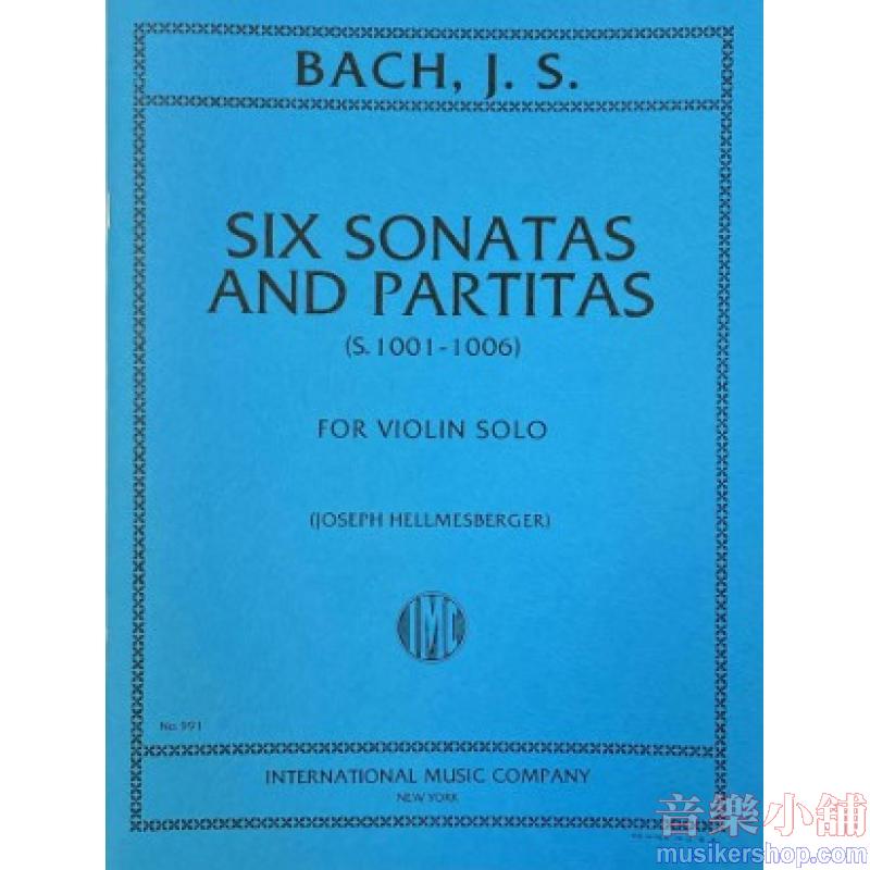 BACH：Six Sonatas and Partitas, S. 1001-1006 (HELLMESBERGER)