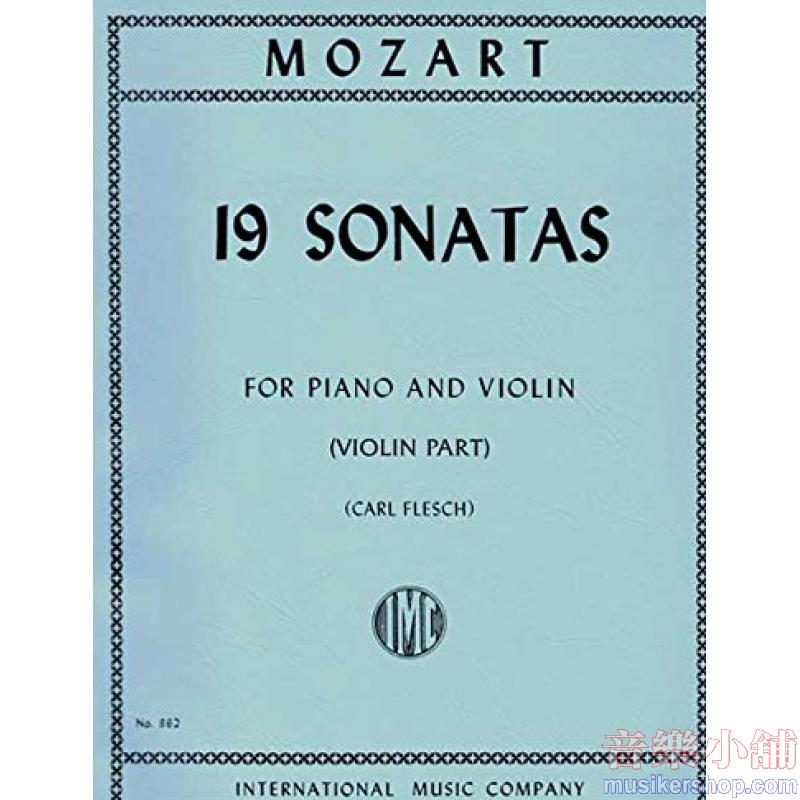 19 Sonatas (FLESCH, Carl, SCHNABEL, Artur)