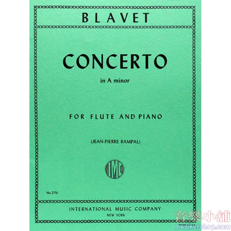 Michel Blavet : Concerto in A minor for Flute and Piano