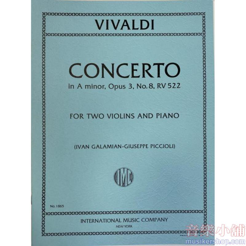 Concerto In A Minor Op.3 No.8 RV 522