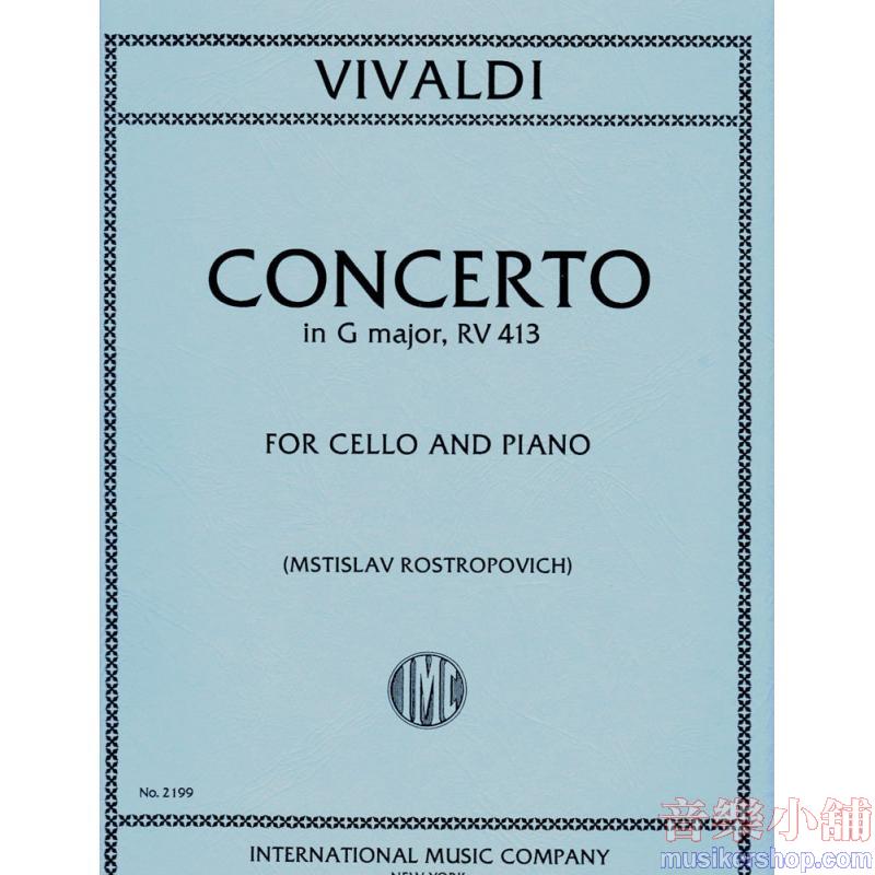 Concerto F Iii N. 12 Sol (Rostropovich)