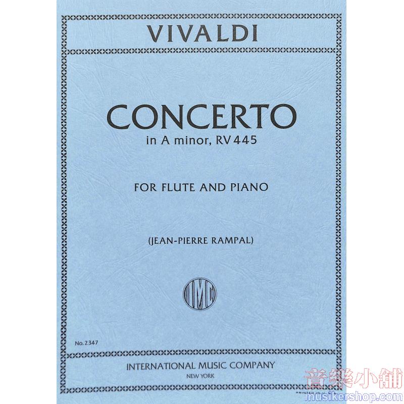Concerto F Vi N. 9 La M. (Rampal)